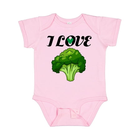 

Inktastic I Love Broccoli Gift Baby Boy or Baby Girl Bodysuit