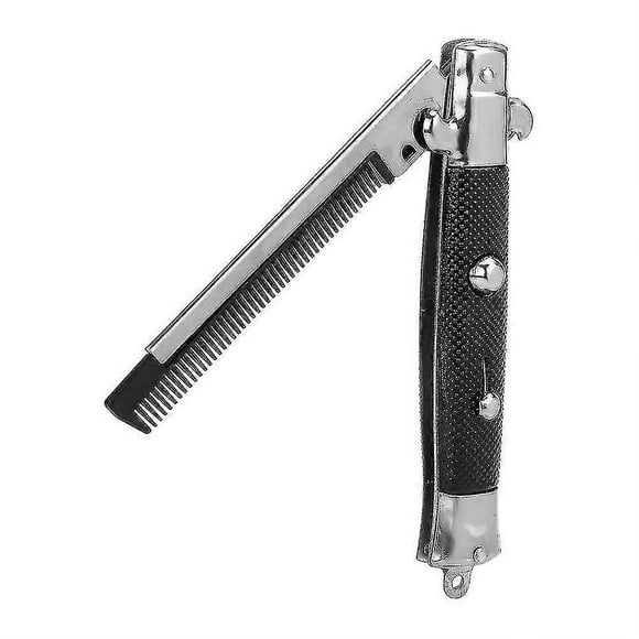 Comb, Man's Pocket Oil H Comb Folding Loo Automatic Brush For H Or