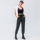 thumbnail image 4 of Pantalones de chándal de mujer con bolsillos con cordón elástico de cintura alta sueltos, 4 of 7