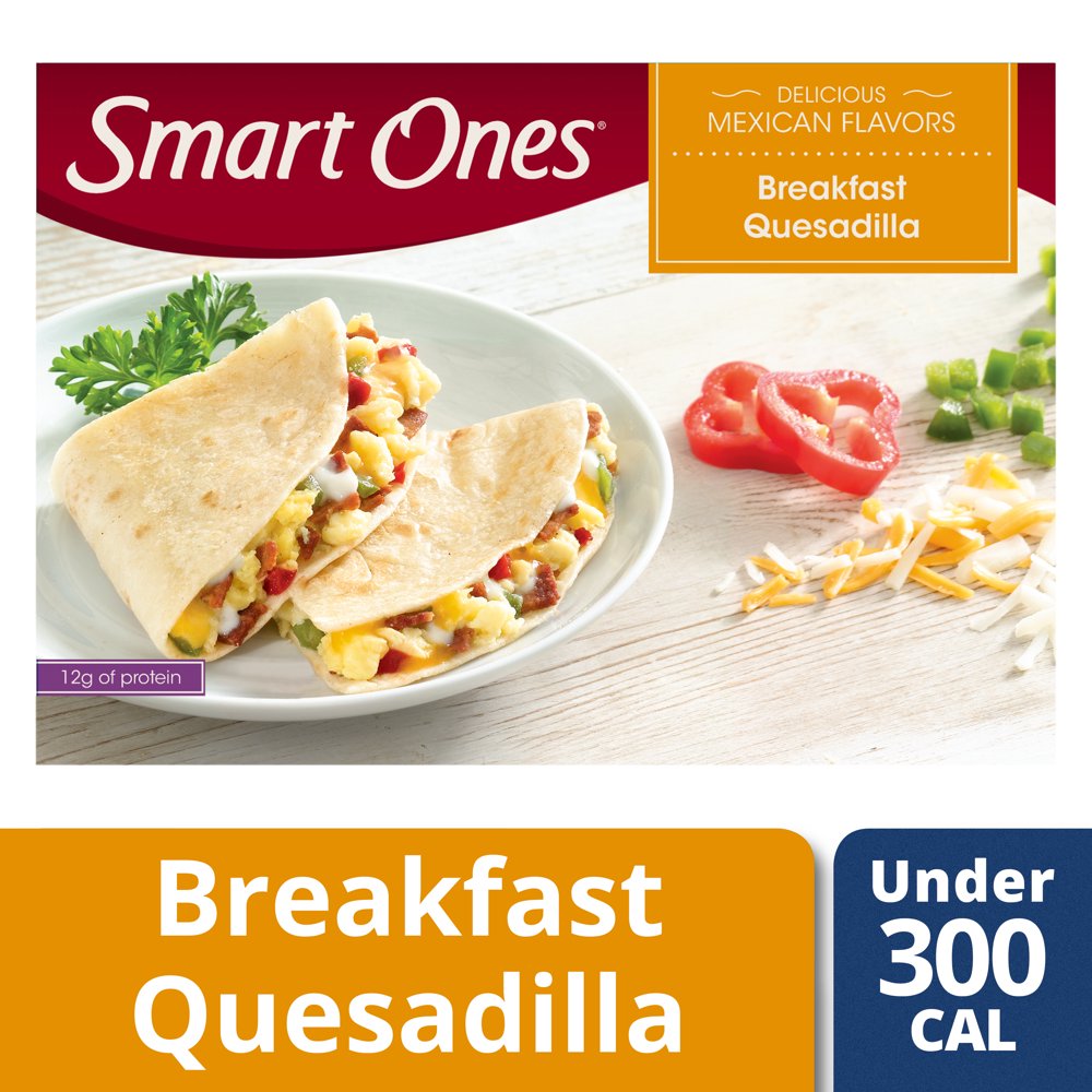 Smart Ones Breakfast Quesadilla, Frozen Meal, 8 oz Box