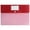 1#Red, variant on A4 Plastic Envelopes File Folders, 12.99X9.25" Clear Folders with Label Pocket, Document Folders with Snap Button Closure, Waterproof File Envelopes, Paper Storage Bag for Office Filing Supplies
