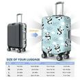thumbnail image 6 of Naloa Cute Panda Bear Elastic Suitcase Protector, Travel Suitcase Protector Cover Fits 18-32in Suitcase - Medium, 6 of 9