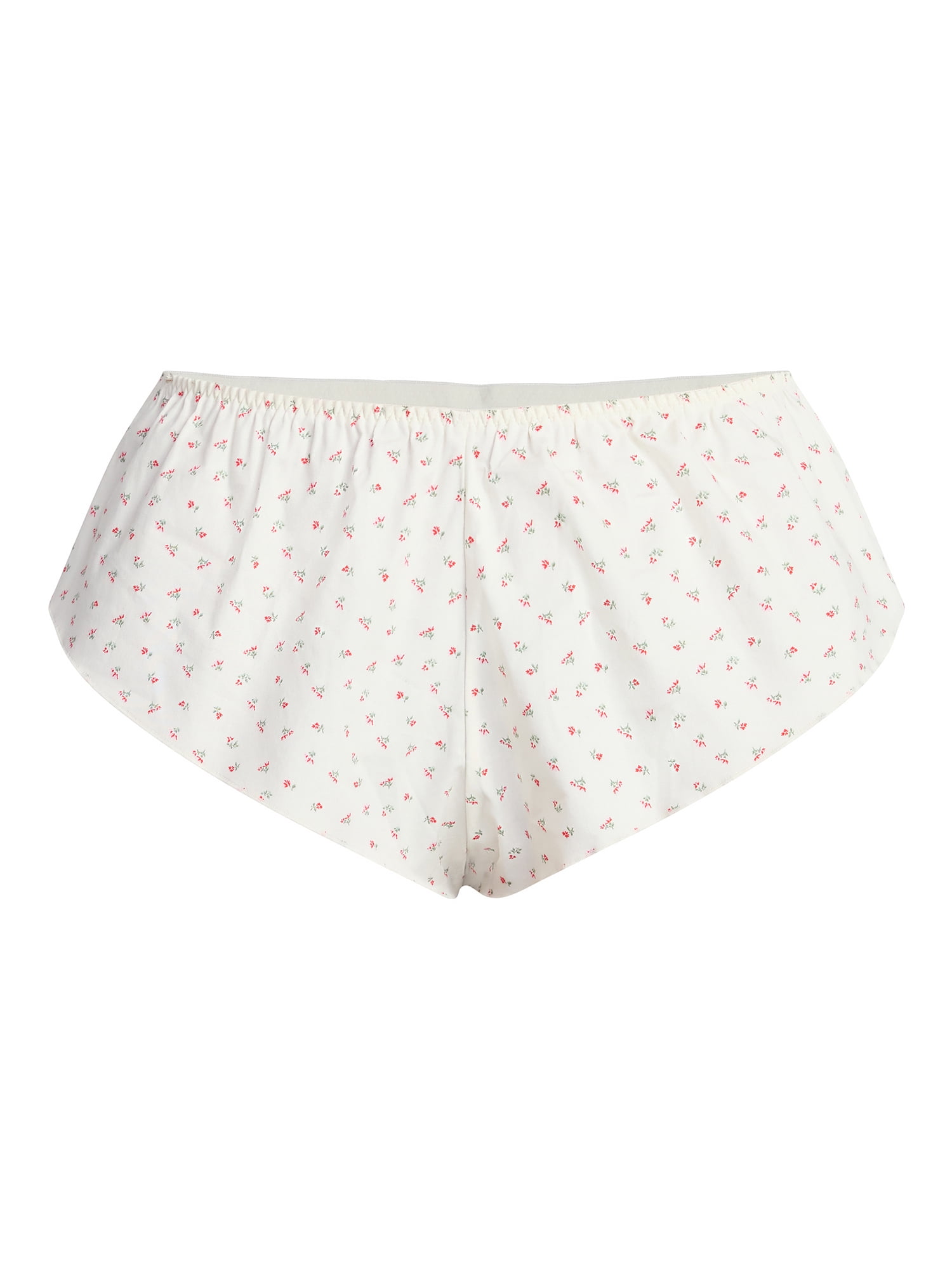 No Boundaries Woven Cotton Flutter Short Panties, Women's, Sizes XS-XXXL