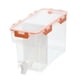 thumbnail image 1 of Hervidor de agua fría con grifo, jarra de agua sellada de gran capacidad, dispensador de bebidas heladas 6L, 1 of 9