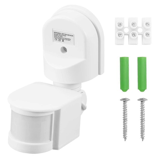 Infrared Motion Sensor AC110V-240V Adjustable Sensor Switch for PIR Body Motion Sensors for Multiple