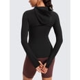 thumbnail image 2 of Campera Deportiva CRZ YOGA Butterluxe Negra Talle Large con Cierre Completo, 2 of 7