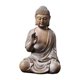 thumbnail image 3 of Antiguo chino estatuilla de Buda resina estatua artesanía escultura ornamento Semi Manual para escritorio coche Interior porche estantería , estilo b Soledad Estatua de Buda de resina, 3 of 10