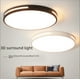 thumbnail image 2 of Lámpara de techo led de plástico, lámpara redonda para sala de estar, lámpara para dormitorio, lámpara moderna y sencilla para dormitorio, iluminación para comedor y estudio, 2 of 6