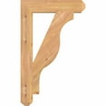 thumbnail image 3 of Ekena Millwork 4"W x 18"D x 22"H Olympic Arts & Crafts Rough Sawn Bracket, Western Red Cedar, 3 of 4