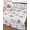 White, variant on Twin XL Quilt Bedding Set, Cute Fox Reversible Summer Quilt 3 Pieces, Funny Animals Watercolor Star Bunny Lightweight Bedspreads Coverlets with 2 Pillow Shams for All Seasons