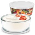 thumbnail image 1 of Set de 2 Contenedores para Yogur Ultimate de Vidrio de 950 ml, 1 of 7