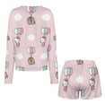 thumbnail image 5 of Hello Kitty Women Pajamas Set Loungewear Sleepwear 2 Piece PJ Sets, 5 of 7
