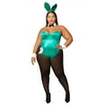 thumbnail image 4 of Women's Plus Size Playboy Green Bunny Costume, 4 of 4