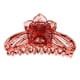 thumbnail image 1 of Pinza de Pelo Zulema de Acrílico Grande para Mujer Luz Roja, 1 of 7
