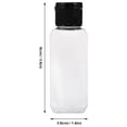 thumbnail image 5 of 40 Pcs  50ml Portable Travel Bottle Clear Plastic Empty Refillable Reusable Bottle, 5 of 6
