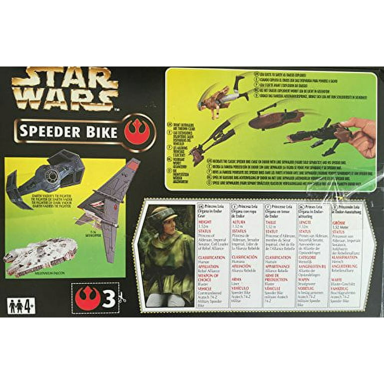 Star Wars Power of the Force- Speeder Bike with Princess