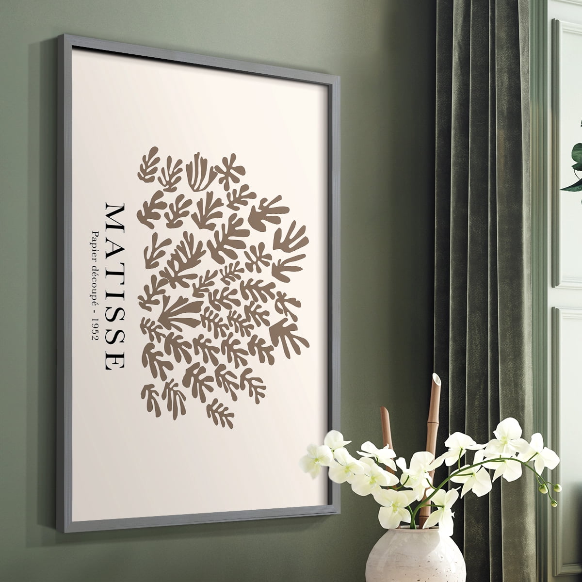 Matisse CCLII in Solid Wood 22 x 28 Framed Print