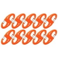 thumbnail image 4 of Mousqueton en Forme de S, Mousqueton à Verrouillage Haute Résistance Clip Double Boucle pour Sacs à Main Orange, 4 of 8