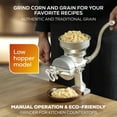 thumbnail image 3 of Corona Cast Iron Manual Corn and Grain Grinder with Low Hopper, 3 of 8