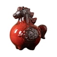 thumbnail image 3 of Estatua de caballo, adorno para té, de mascota, escultura de recuerdo, figura de caballo para gabinete, escritorio de oficina, mesa de té,, 3 of 9