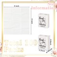 thumbnail image 2 of 100 Pack Pocket Tissues Wedding Tissue Packs Travel Size Facial Tissues 3 Ply Mini Size Tissue Thank You for Celebrating with Us Individual Tissues for Wedding Graduation Celebration (Minimalist), 2 of 7