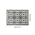 thumbnail image 3 of Fridja Clearance Household Doormat Entrance Mat Defend Slide Mat Entryway Mat Carpet Machines Washable Polypropylene Suitable for Pet Living Room Kitchen and Bathroom, 3 of 6