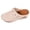 b-Beige, variant on HEWUQI Clogs for Women Casual Closed Toe Comfortable Slip on Mules Cushioned Non Slip Platform Dress Shoes for Walking Work Business Travel b-Brown Size 6.5
