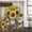 Yellow Beige Wheat, variant on Yellow Sunflowers Shower Curtain, Waterproof Shower Curtains for Bathroom, Western Star Brown Farmhouse Plaid Washable Fabric Bathtub Curtain Set Bath Decor with 12 Hooks Stall 36"x72"