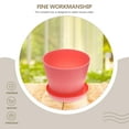 thumbnail image 3 of AURARMLET 9Jgo Macetas Plásticas Decorativas Para Plantas Con Drenaje Para Patios Y Oficinas, 3 of 8
