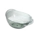 thumbnail image 2 of Cesta Escurridora De Cocina, Colador Transparente, Escurridor Multifuncional Para Lavar Arroz Y Verduras, Control Eficiente Del Agua, Solución De Almacenamiento Que Ahorra Espacio, 2 of 8