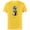 Yellow, variant on Disney Cruella De Vil Stylized T-Shirt - Short Sleeve Cotton T-Shirt for Adults - Customized-Yellow