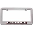 thumbnail image 1 of Artist On Board License Plate Tag Frame, Multiple Colors, 1 of 1
