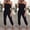 Black, variant on Women Jumpsuit Solid Color Off Shoulder Long Pants Elastic Waist Band Jumpsuit
