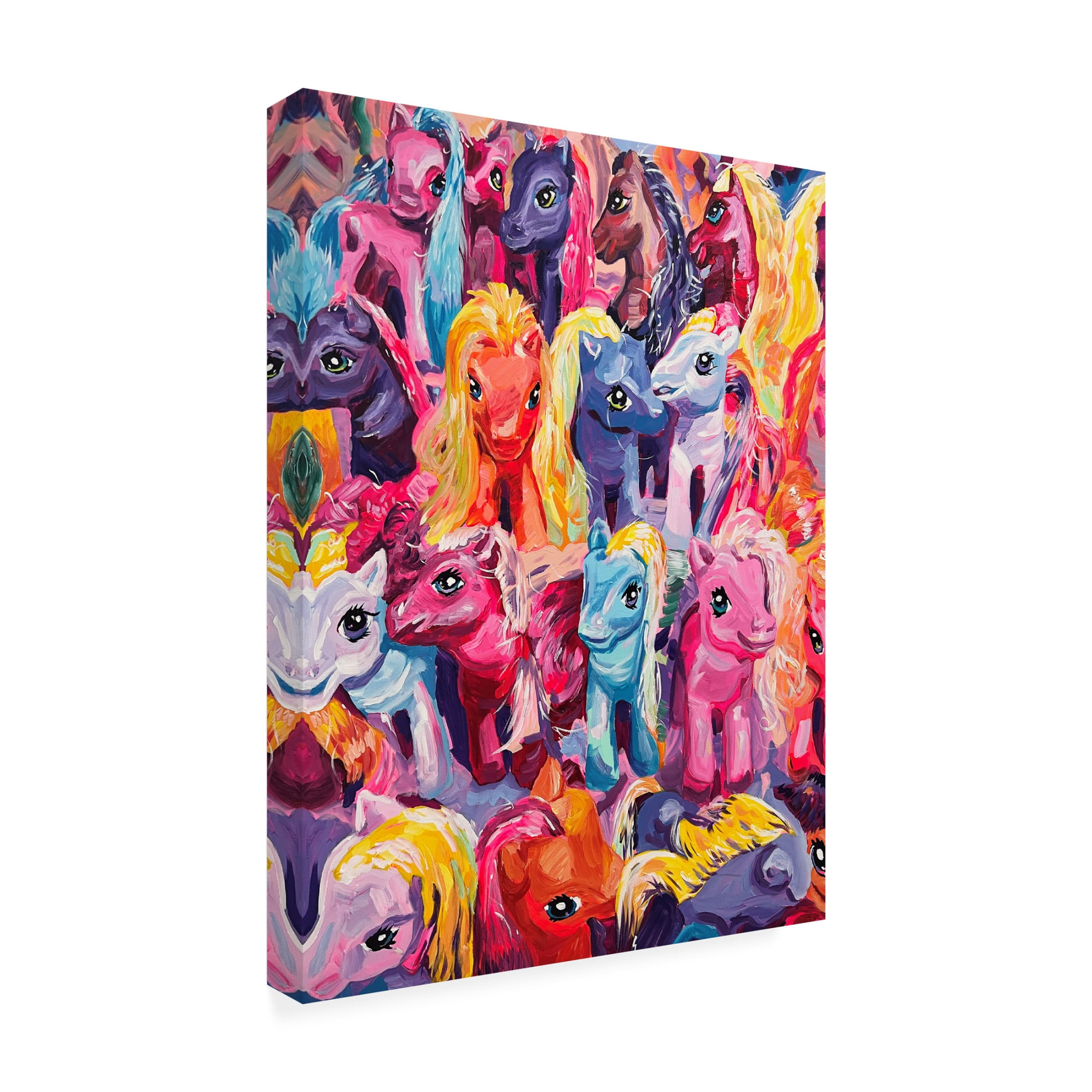 Trademark Fine Art Key and Sea Ponies Canvas Wall Art