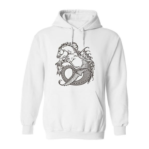Hippocampus. Hoodie Men -Image by Shutterstock, Male x-Large