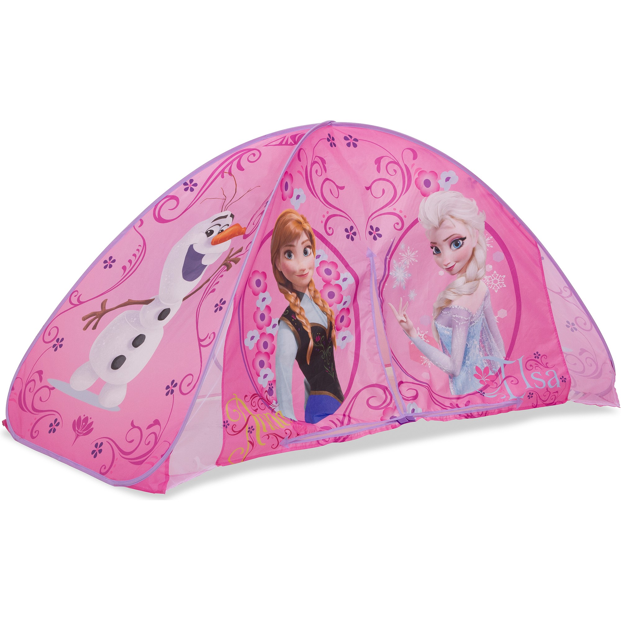Frozen pop up tent