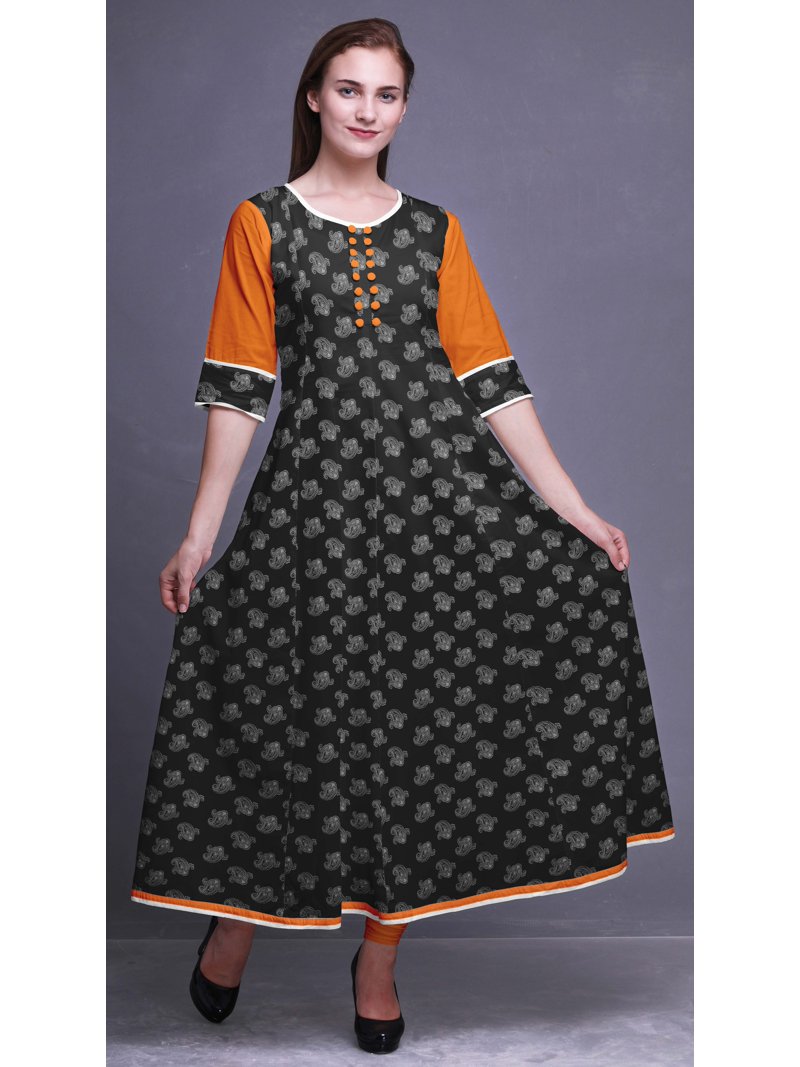 Bimba Anarkali Dress Long Indian Ethnic Wear For Women Maxi Kurta  Ethnic&nbsp;Kurti - Walmart.com
