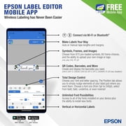 مجموعة صانع الملصقات الصناعية Epson LABELWORKS LW-Z5000PX - الملحقات، لفات الملصقات السائبة PX 147، طابعة سطح المكتب