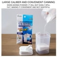 thumbnail image 6 of JoyMoreHome Dual Sided Lid Salt Pepper Shaker Mini Travel Size Spice Container Camping Plastic Containers for Kitchen, 6 of 9