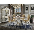 thumbnail image 2 of Acme Furniture Set de 2 Chaises de Hauteur Comptoir, Perle ButterscotchAntique, 2 of 2