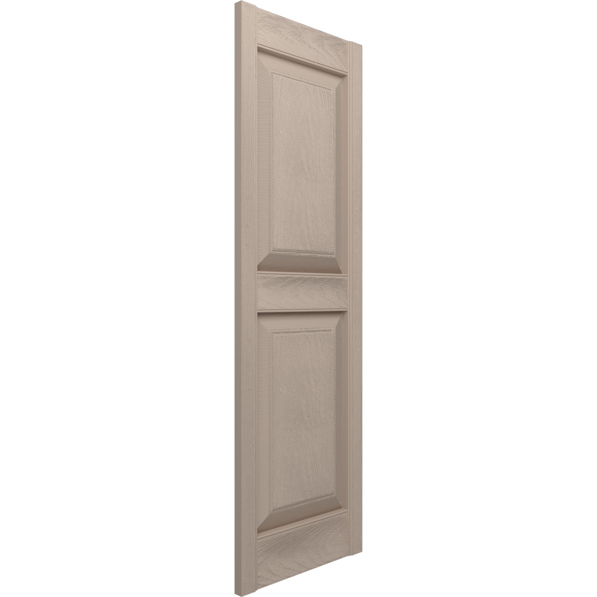 12"W x 39"H Mid-America Vinyl, Standard Size Williamsburg Double Panel Shutters, w/Installation Shutter-Lok's & Matching Screws, 023 - Wicker