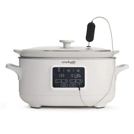 Crock-Pot Programmable 6-Quart Slow Cooker with Sous Vide, Oat Milk