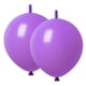 thumbnail image 1 of Globos de látex ADIDO EVA morados, 30 cm, 80 unidades (12 pulgadas), 1 of 9