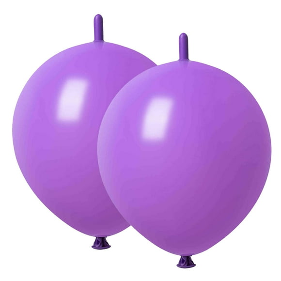 Globos de látex ADIDO EVA morados, 30 cm, 80 unidades (12 pulgadas)