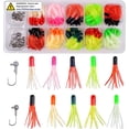thumbnail image 5 of VanRolldex Soft Plastic Grub Fishing Lures, 110 Count, 5 of 7