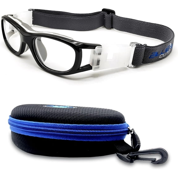 Safety Basketball Goggles For Kids for Outdoor Sports Soccer Football Anti Fog Replaceable to Prescription Lenses