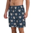 thumbnail image 2 of Goofa Cute Christmas Tree Raccoon Printed Mens Swim Trunks Summer Quick Dry Short Beach Swimwear Bathing Suits-X-Large, 2 of 6