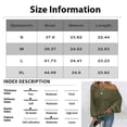 thumbnail image 2 of Women's Off Shoulder Sweater Batwing Sleeve Textured Knit Fall Fashion Tops(Army Green, L), 2 of 4