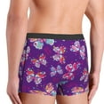 thumbnail image 3 of KLL Bright Butterflies Men's Cotton Boxer Briefs Underwear-XX-Large, 3 of 8