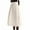 Beige, variant on Mgmyaa Women's Lantern Skirt Casual Puffy Midi Skirt Spring Summer Skirt Solid Color Pocket Skirt Elastic Waist Flowy Full Skirt